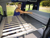 Lit avec sellerie pour Renault Kangoo II KR